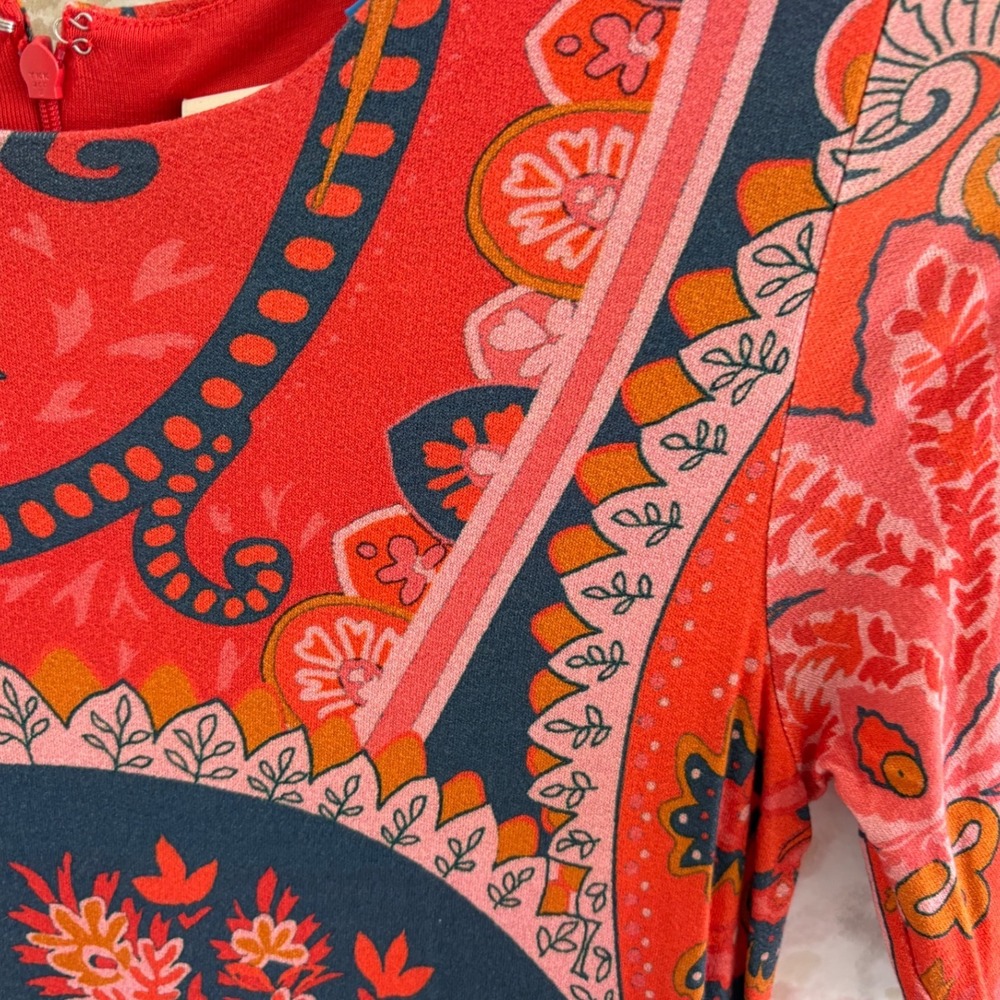 Farm Rio for Anthropologie Giannina Knit Midi Dress / XS - Picture 5 of 9